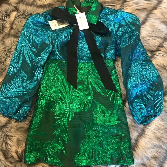 ALCOOLIQUE Marych Short Dress size 38 - Picture 3 of 8